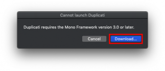 mono framework not installing on mac